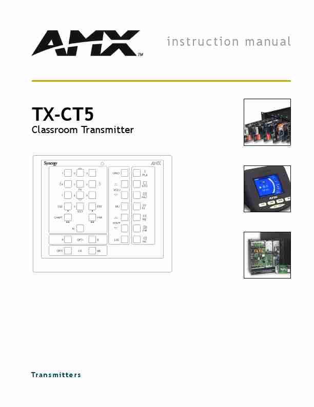 AMX Stereo System TX-CT5-page_pdf
